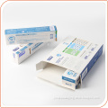 Promotional paper box packing toothpaste top quality paper box